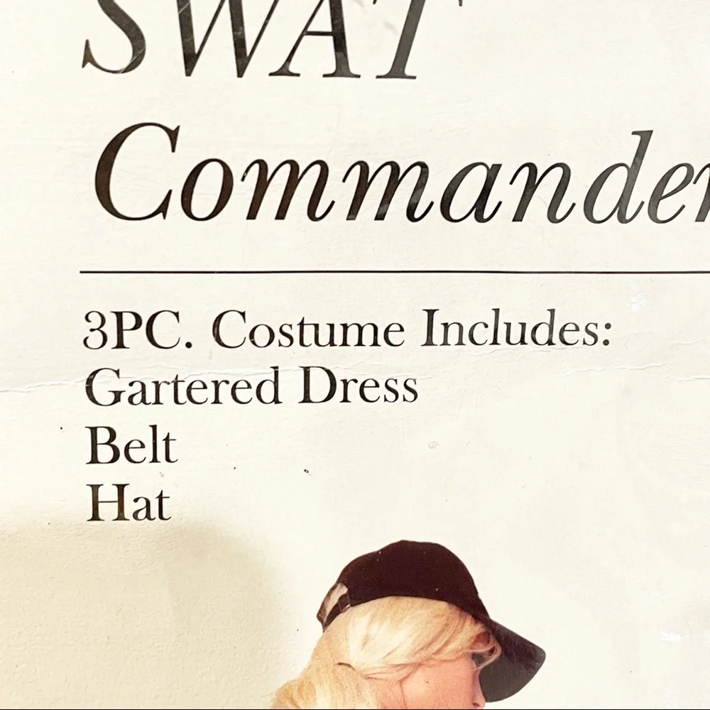 Leg Avenue Small Medium Sexy Swat Commander Adult Costume‎ - Picture 4 of 4